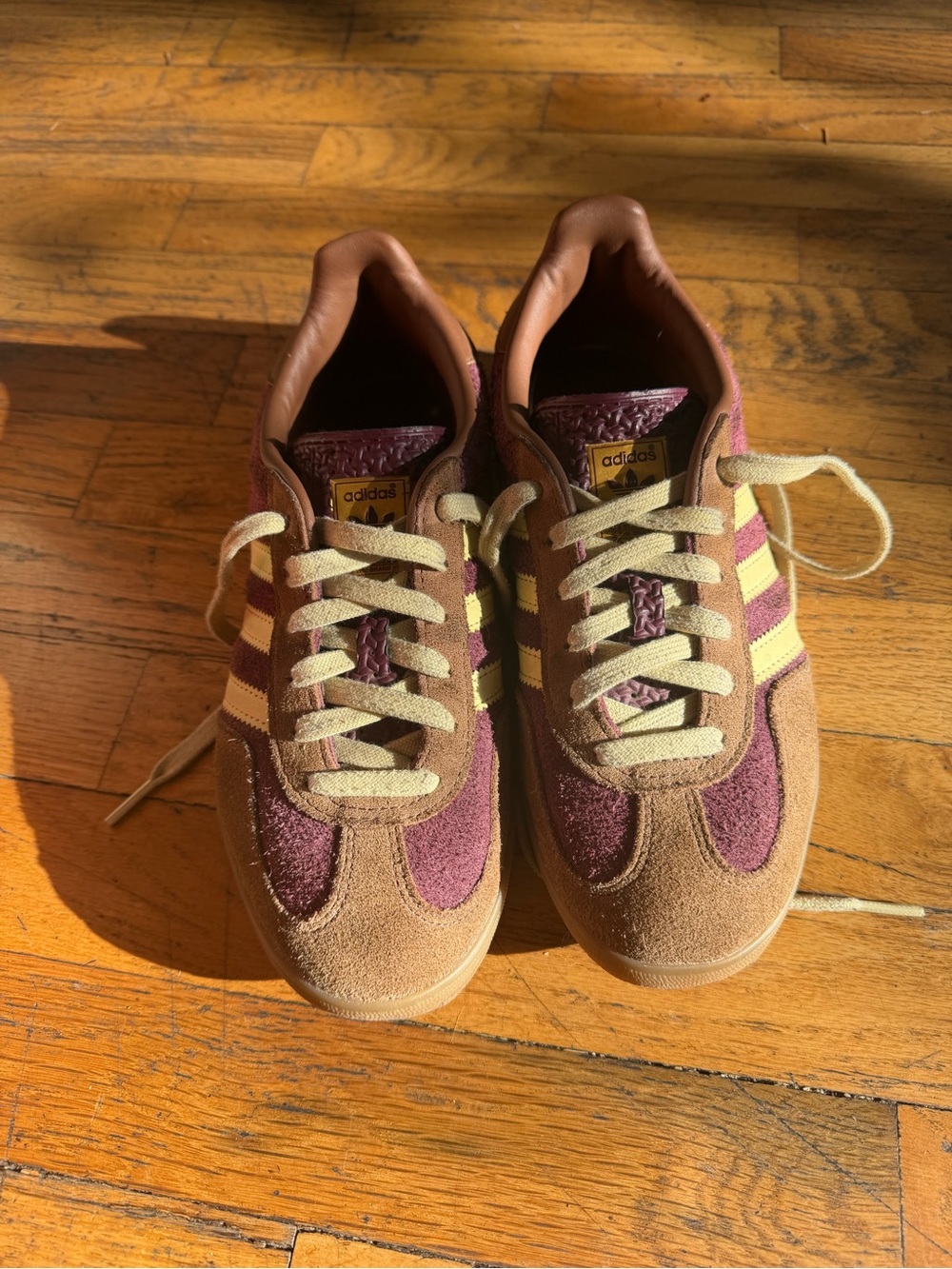 adidas gazelle indoor | brown / burgundy